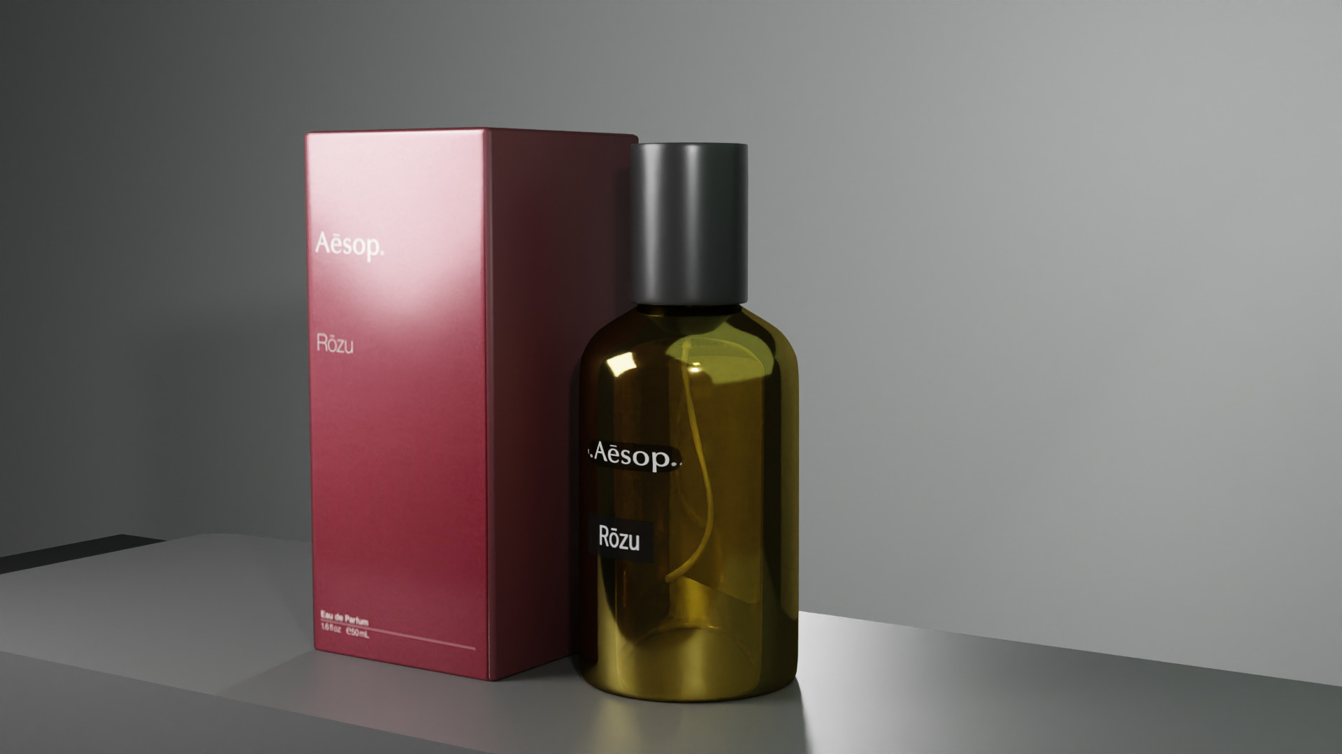 Aesop Ro-Zu Eau de Parfum 50 ml Low-poly 3D model_2