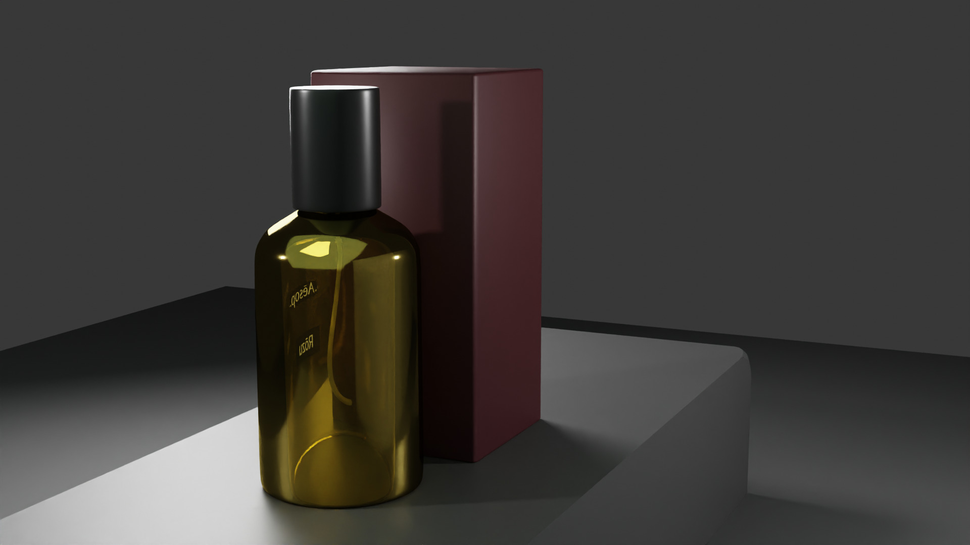 Aesop Ro-Zu Eau de Parfum 50 ml Low-poly 3D model_7