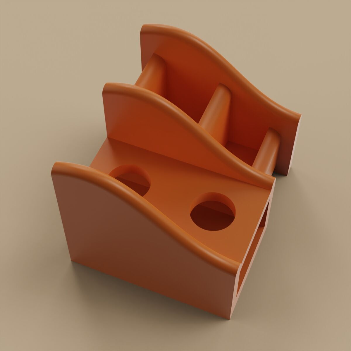  Pen Stand 3D print model_2