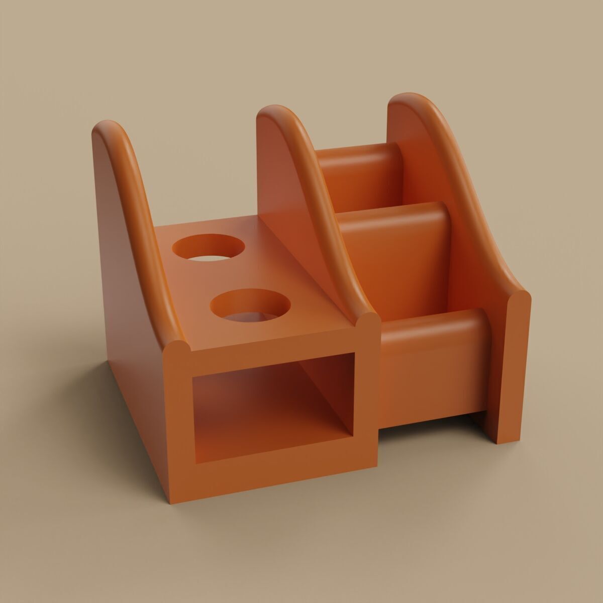  Pen Stand 3D print model_1