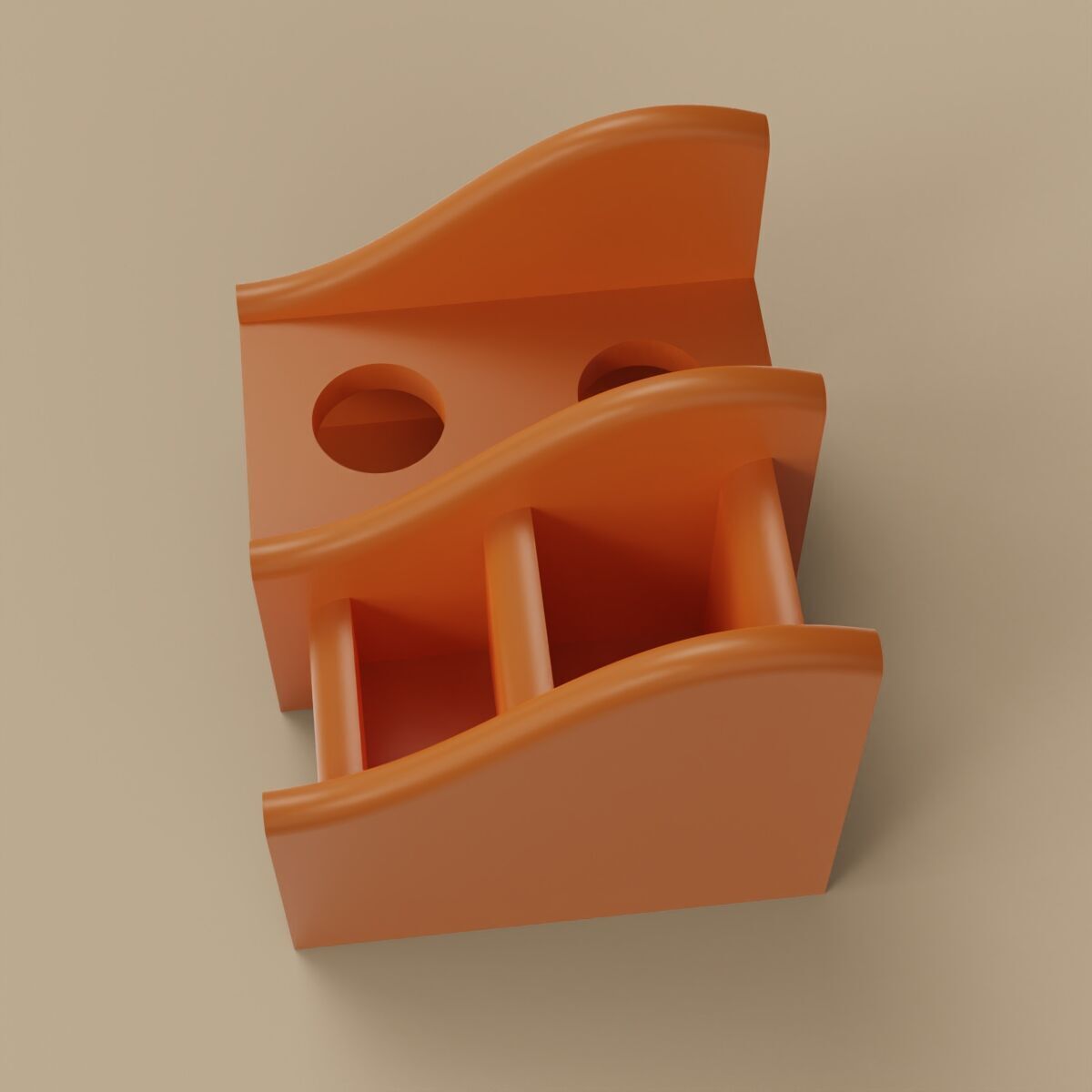  Pen Stand 3D print model_5