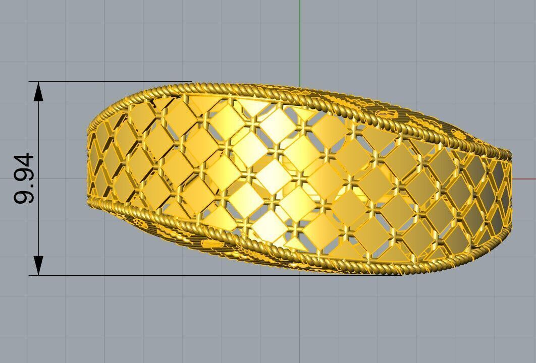 Ring For Lathe  3D print model_2