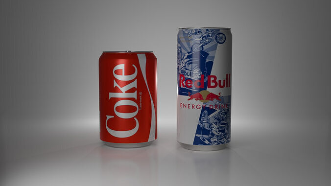 Soda Cans 3D model 5