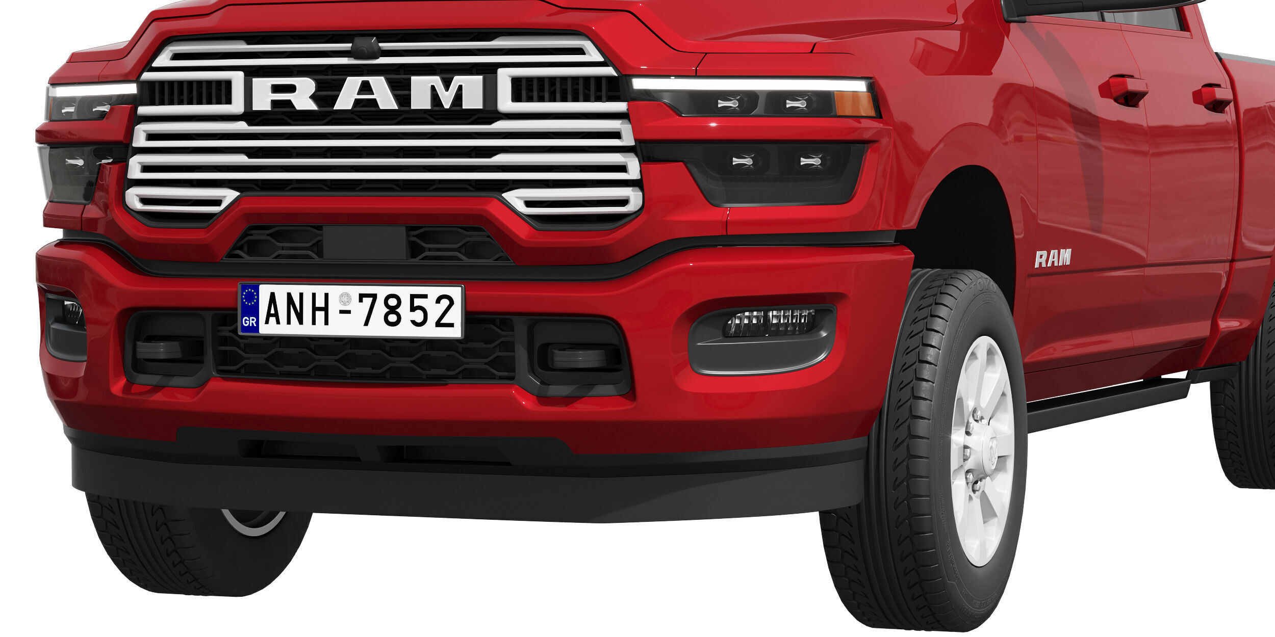 RAM 2500 Heavy Duty Laramie 2025 3D model_9