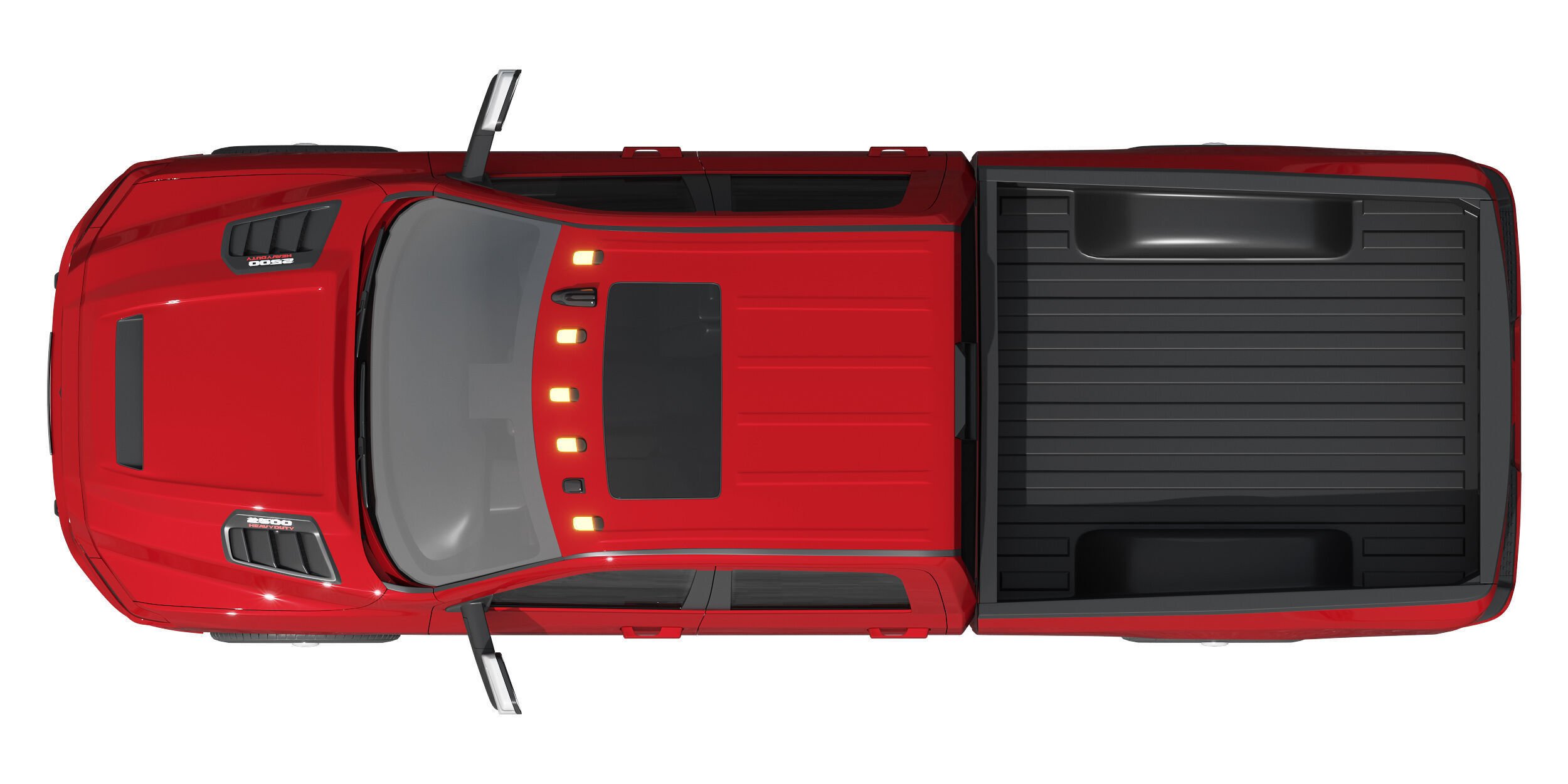 RAM 2500 Heavy Duty Laramie 2025 3D model_8