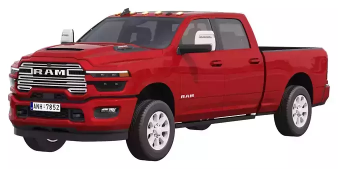 RAM 2500 Heavy Duty Laramie 2025 3D model