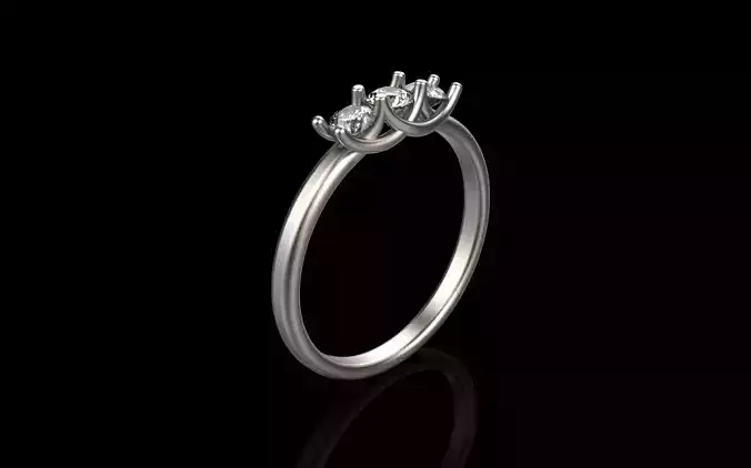 Engagement-ring model 746