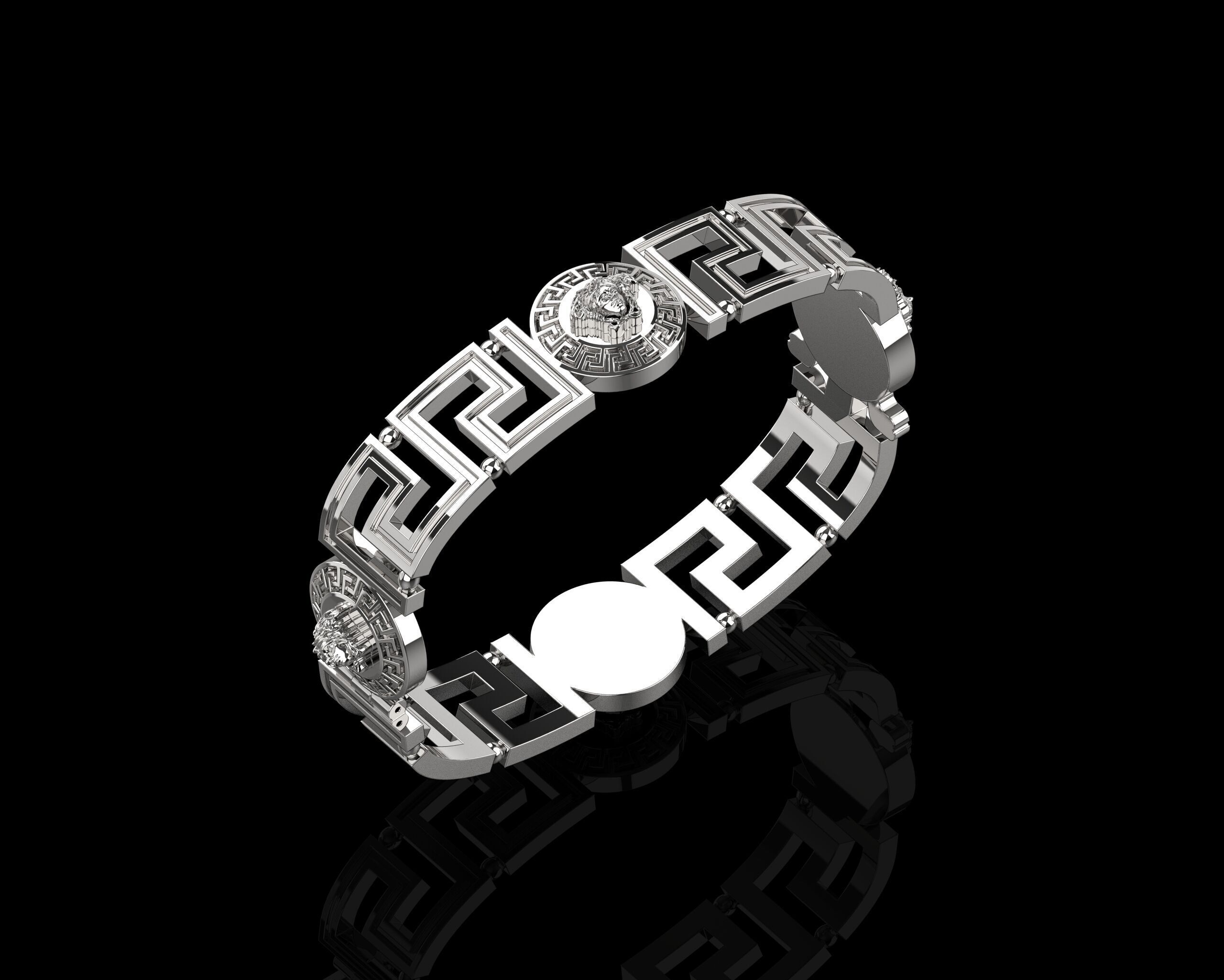 Vrsac Bracelet 185 Size N166 3D print model_18