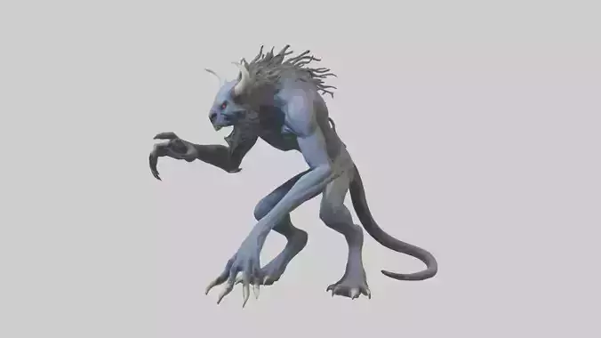 Forsaken Beast model