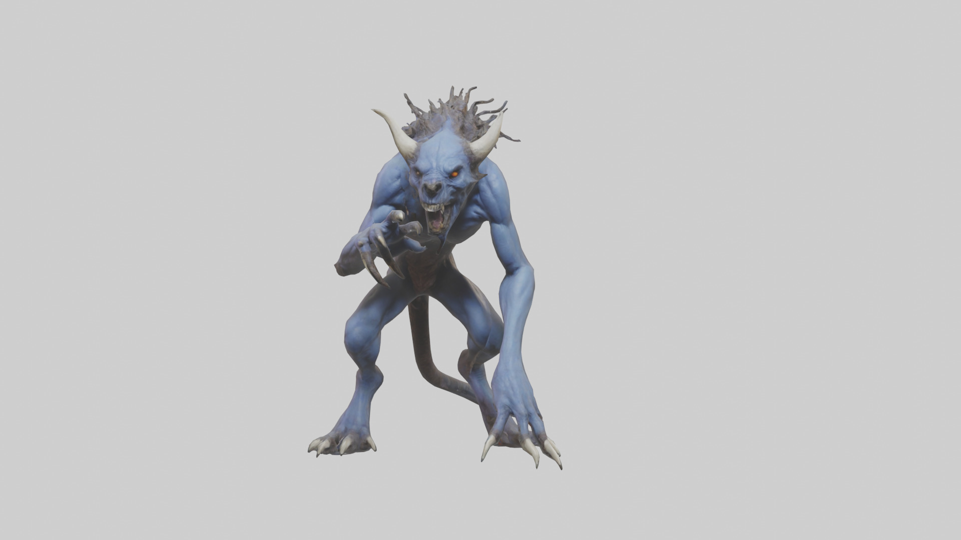 Forsaken Beast model Low-poly 3D model_18
