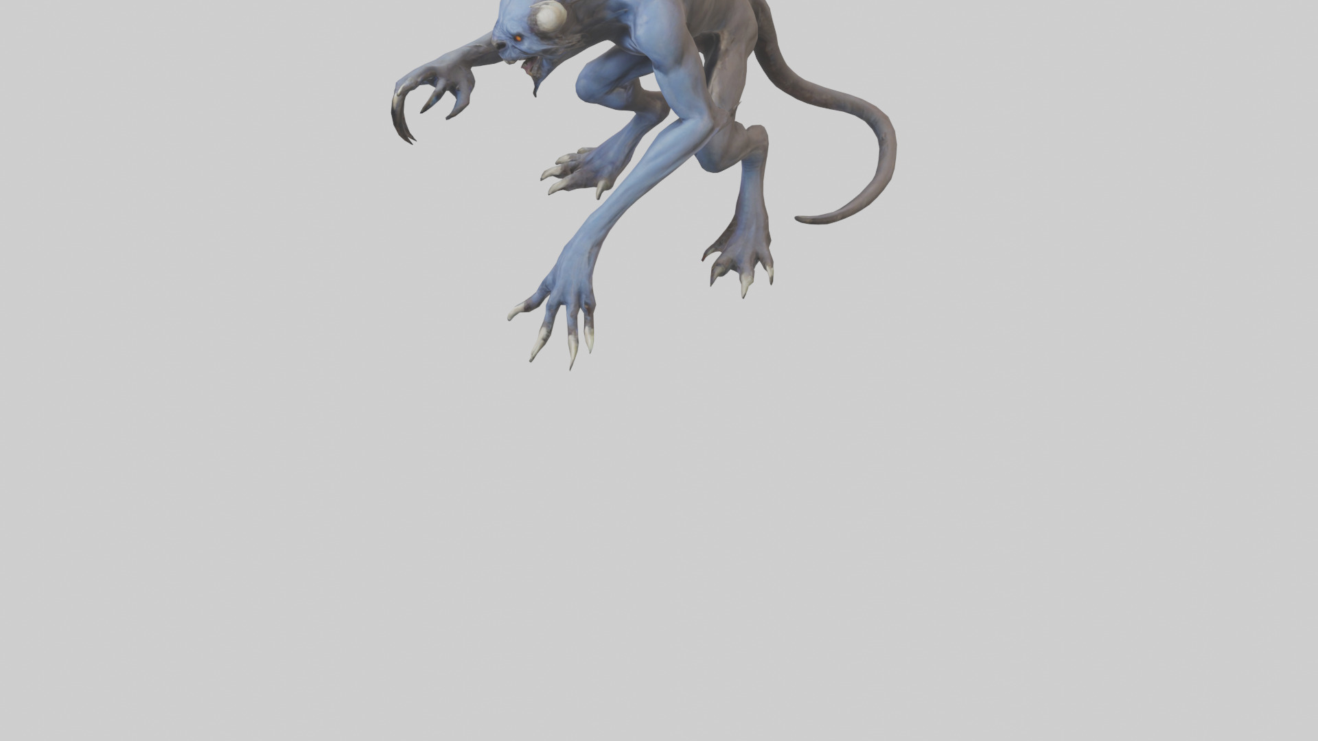 Forsaken Beast model Low-poly 3D model_6