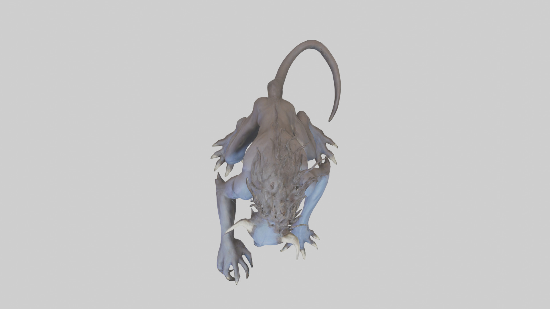 Forsaken Beast model Low-poly 3D model_24