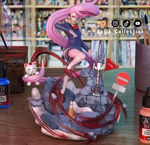 AIRA SHIRATORI - DANDADAN 3D print model