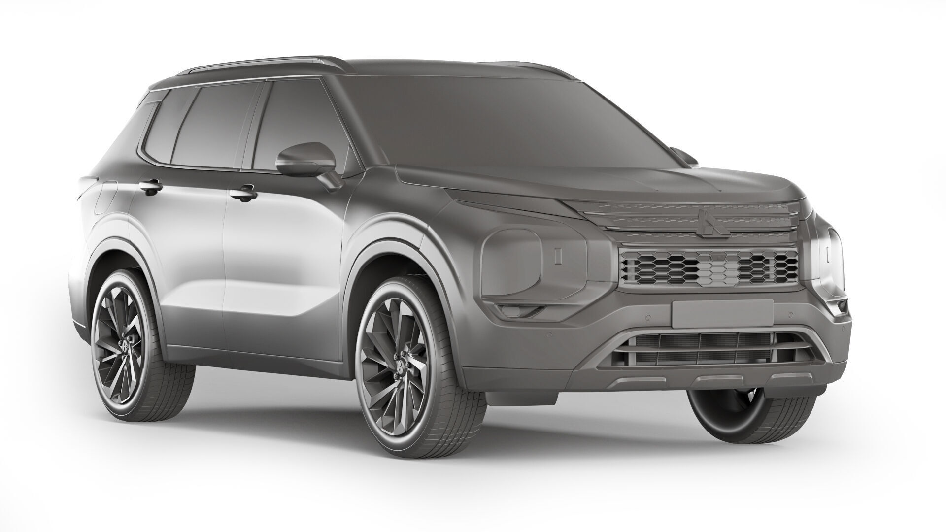 Mitsubishi Outlander 2022 3D model_13
