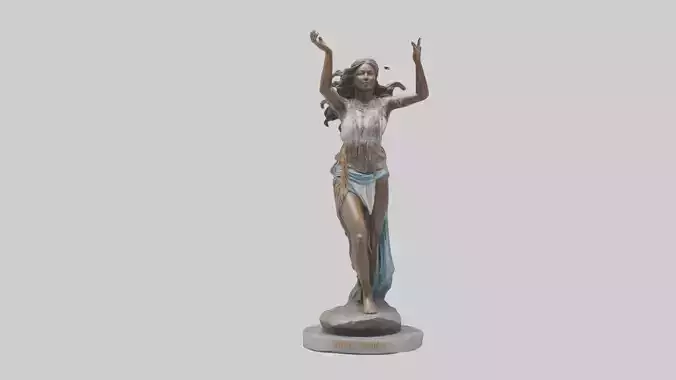 Free Spirit Rising statue model