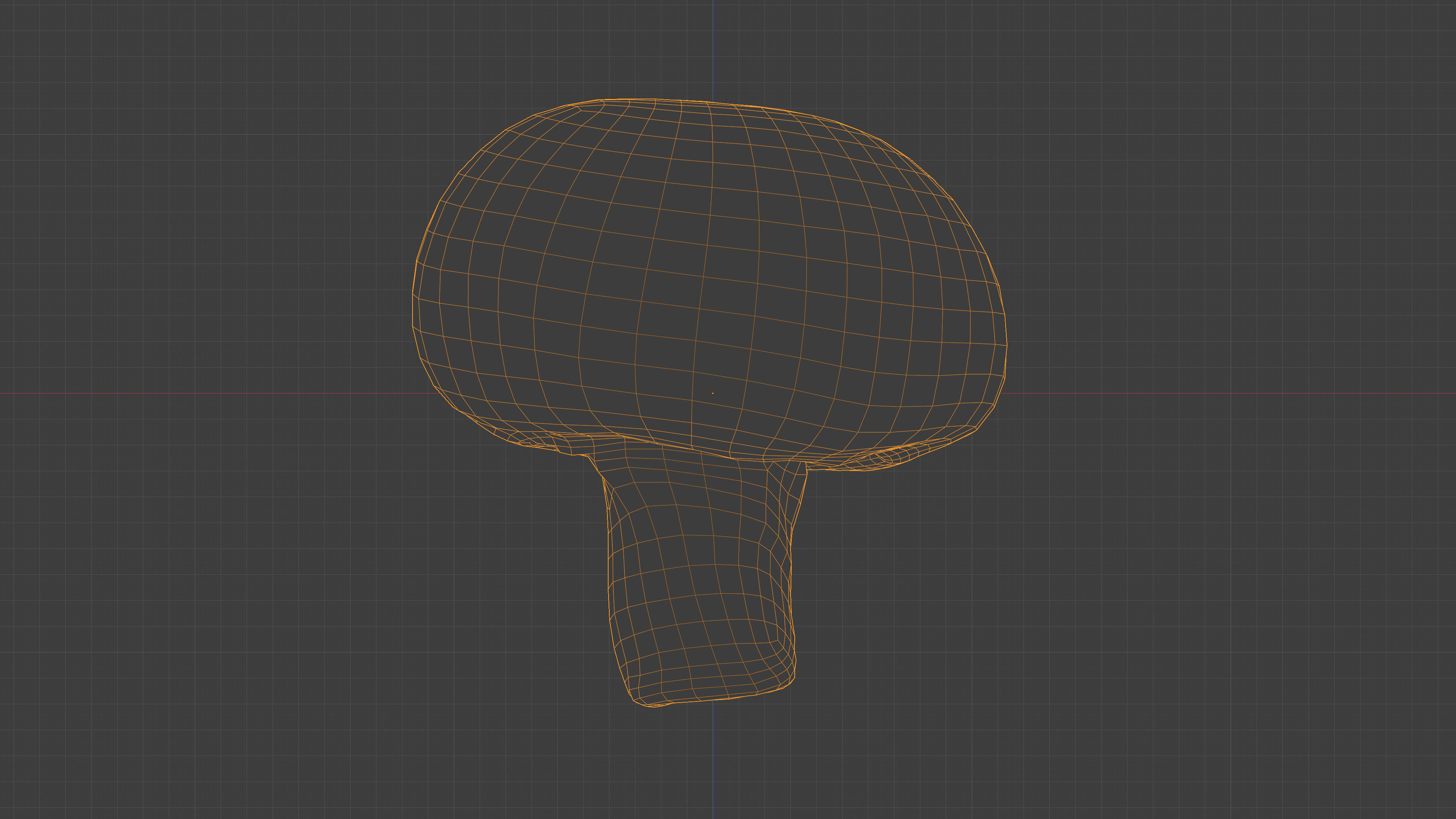 Photorealistic 3D scan of Champignon mushroom Low-poly 3D model_4