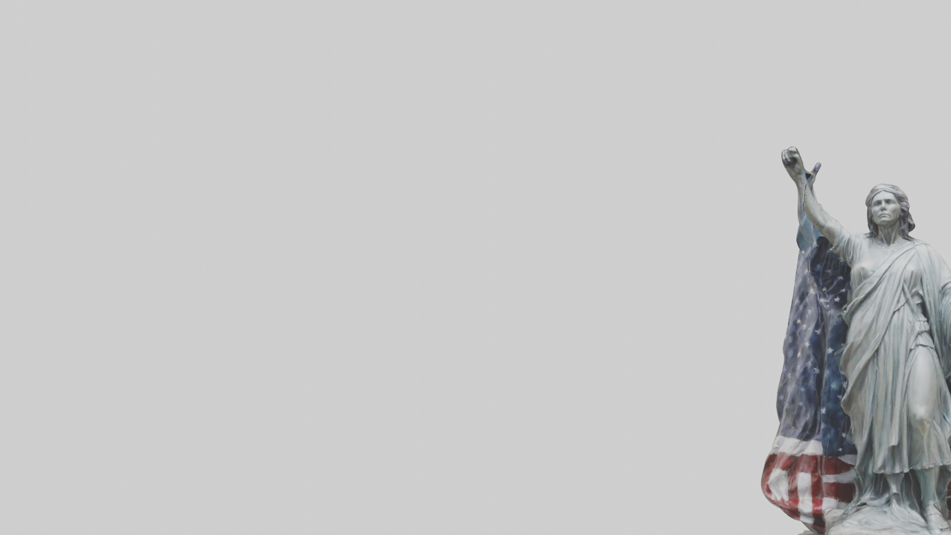 Freedom from Fear statue model Low-poly 3D model_21