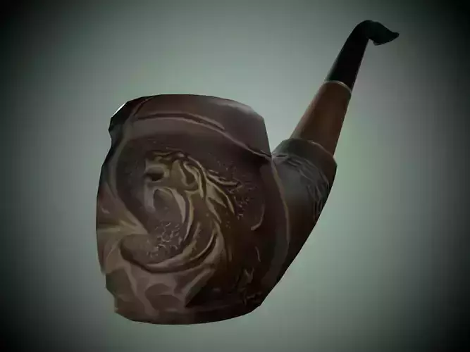 The Old smoking pipe