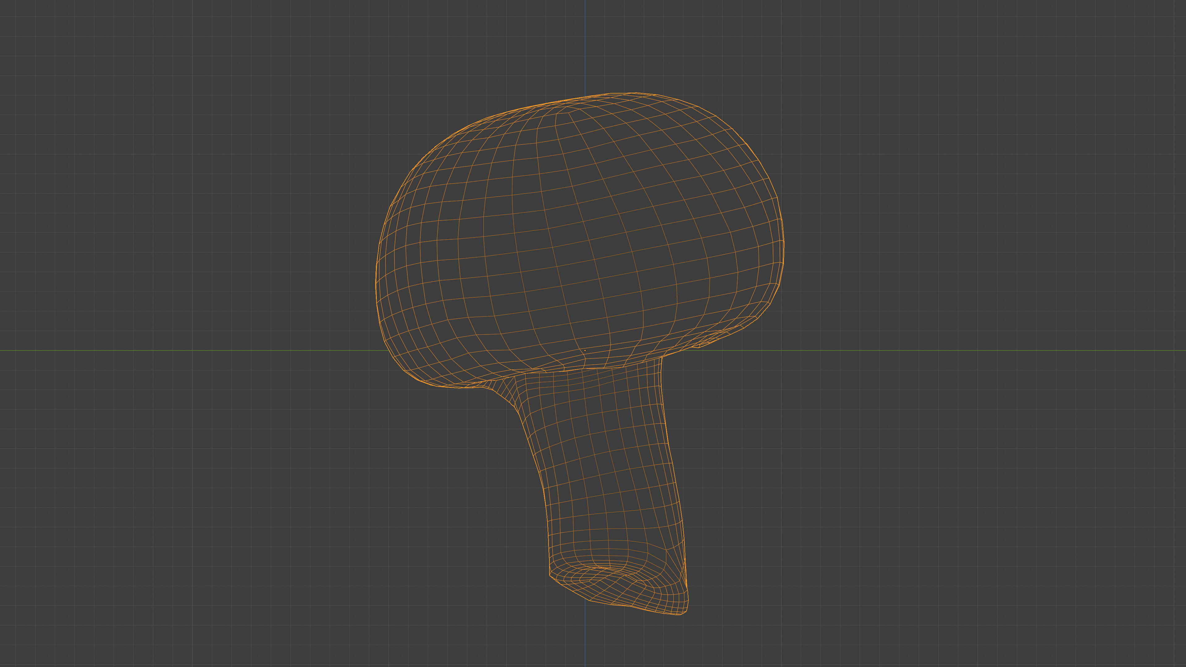 Photorealistic 3D scan of Champignon mushroom Low-poly 3D model_18