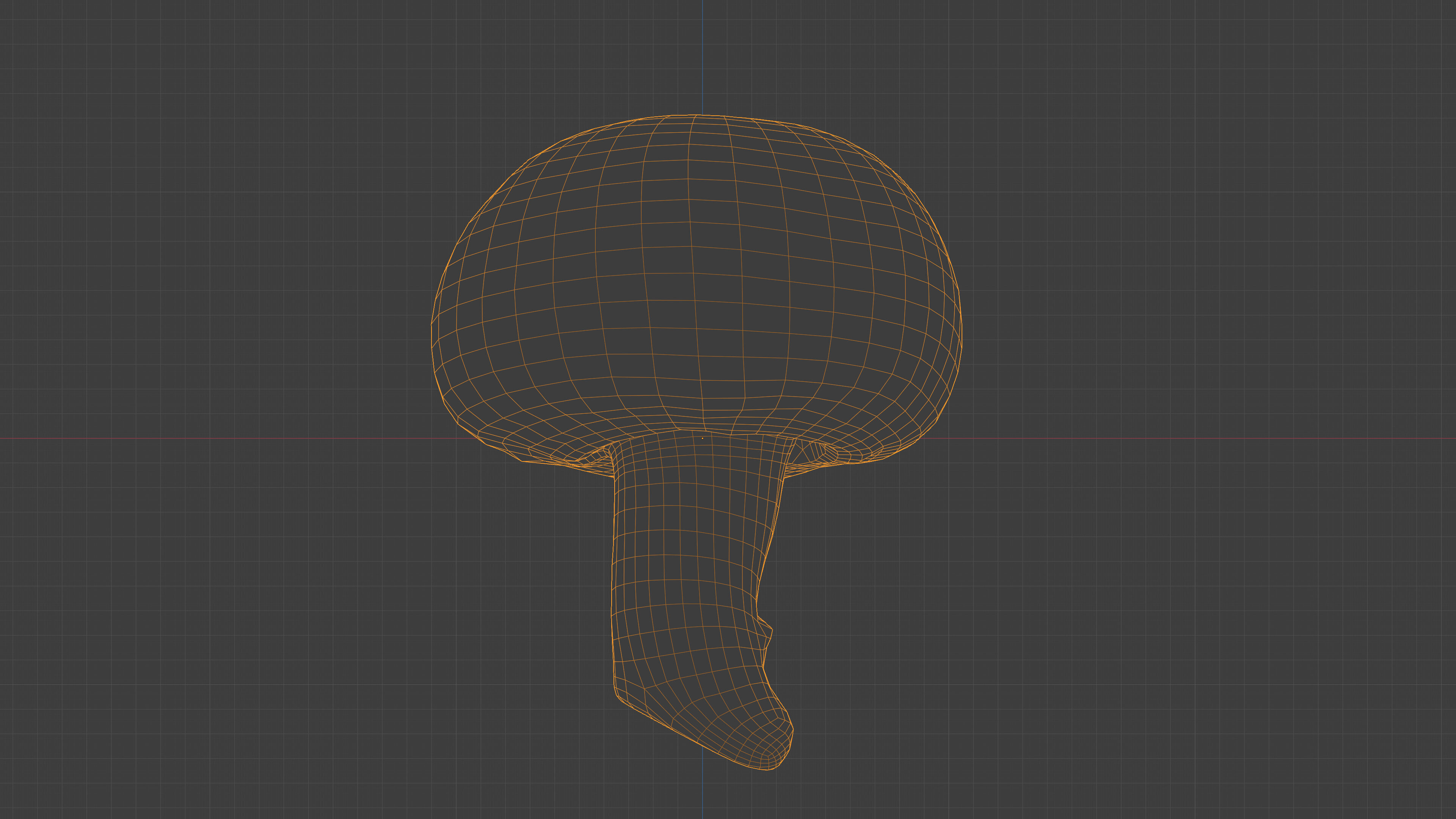 Photorealistic 3D scan of Champignon mushroom Low-poly 3D model_4