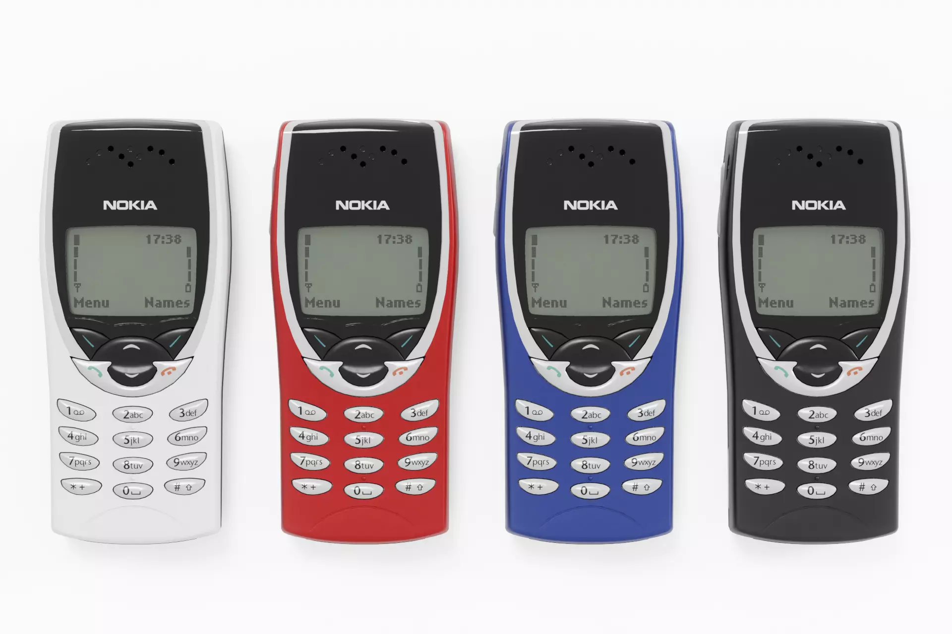 Nokia 8210 3D model_0