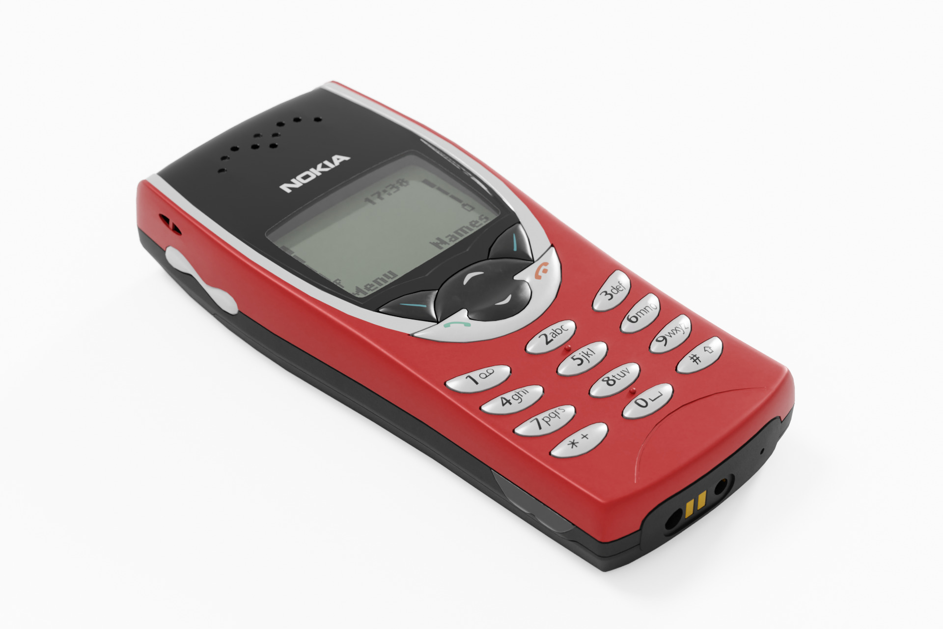 Nokia 8210 3D model_3