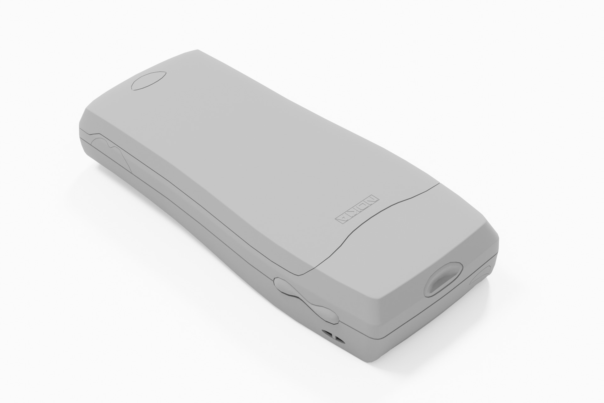 Nokia 8210 3D model_13