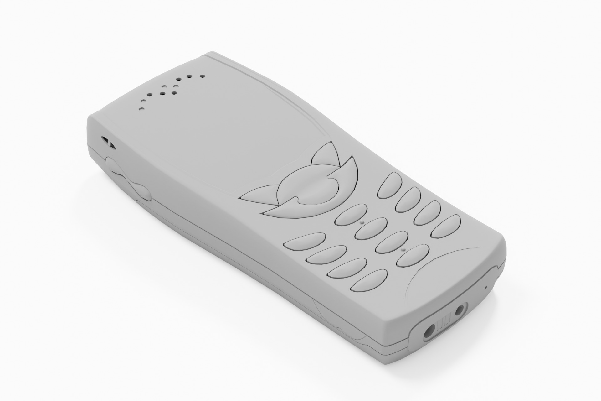 Nokia 8210 3D model_10