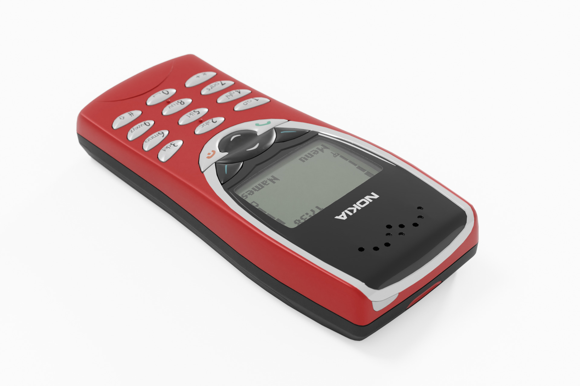 Nokia 8210 3D model_4