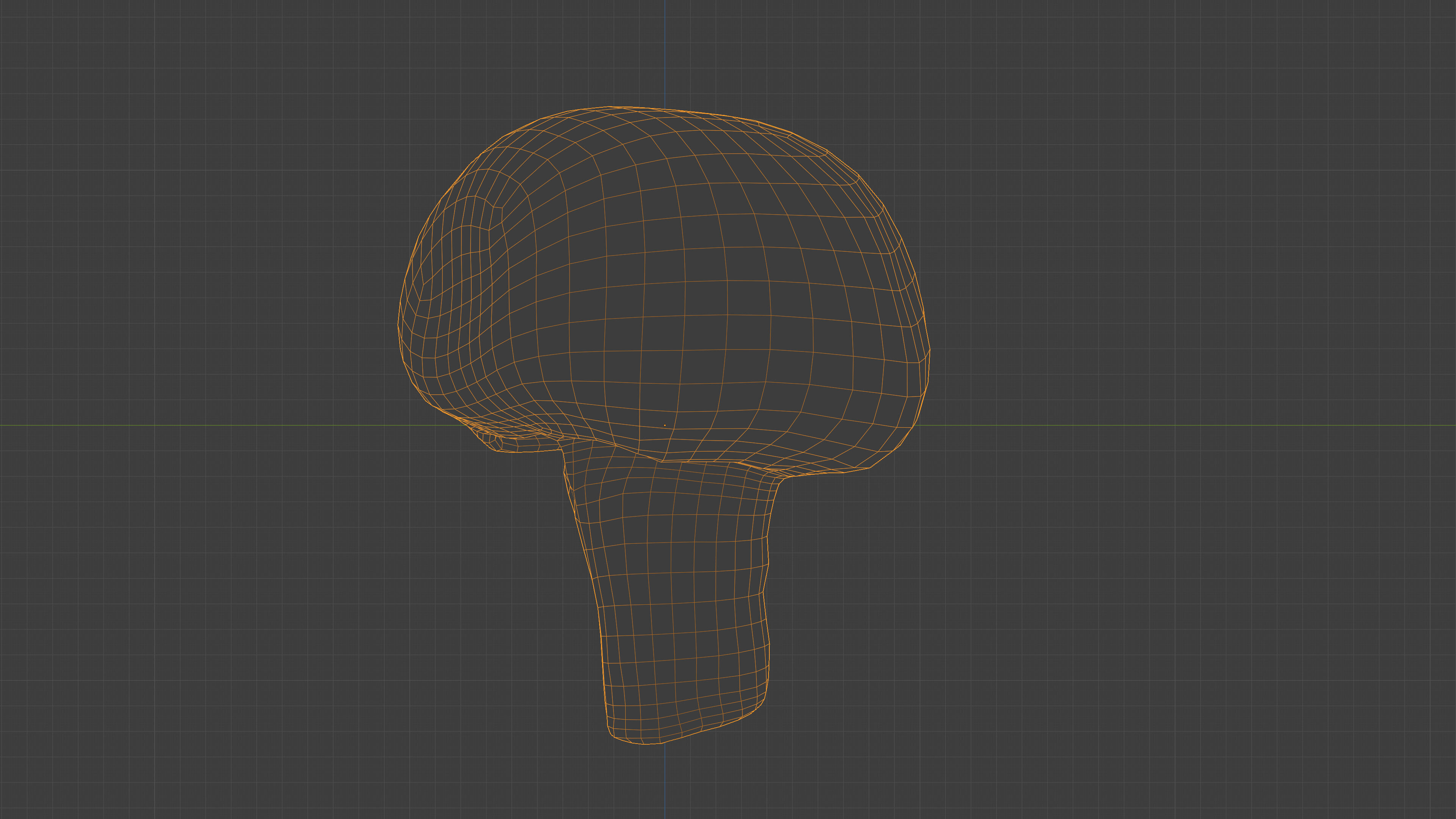 Photorealistic 3D scan of Champignon mushroom Low-poly 3D model_17