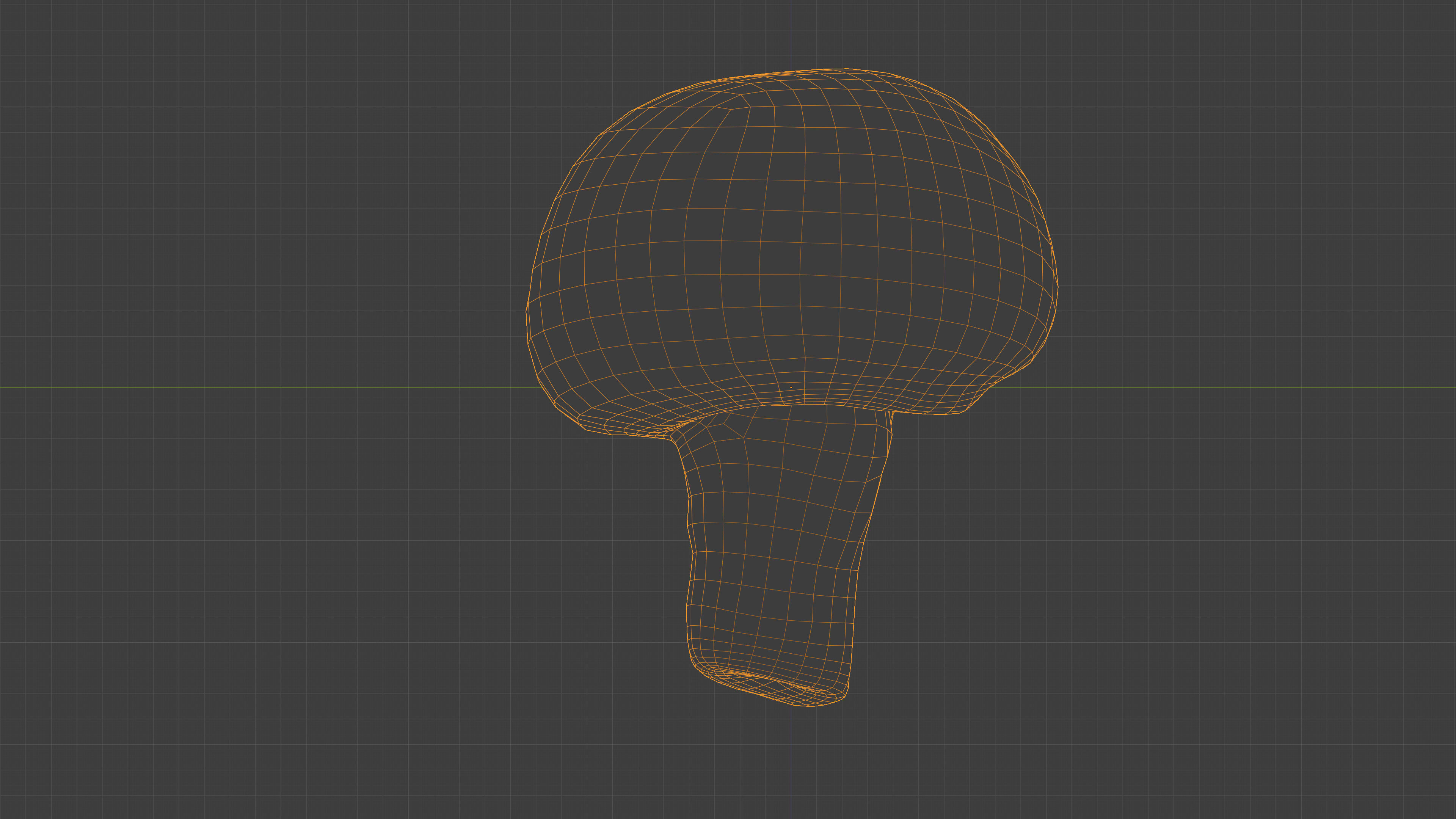 Photorealistic 3D scan of Champignon mushroom Low-poly 3D model_18