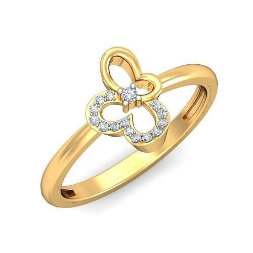 Ring diamond  3D print model