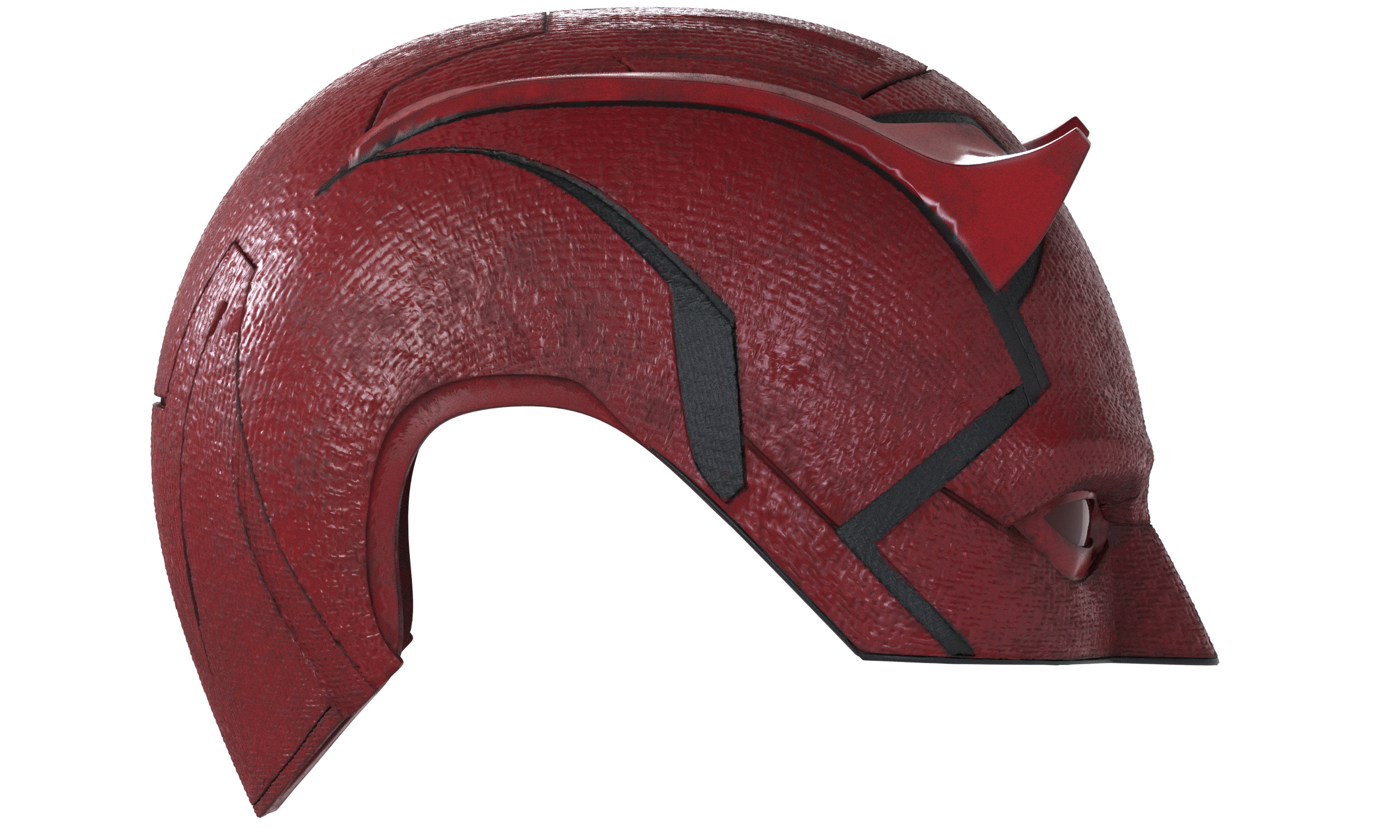 DAREDEVIL BORN AGAIN COWL MATT MURDOCK 3D PRINT HELMET MASK 3D print model_13