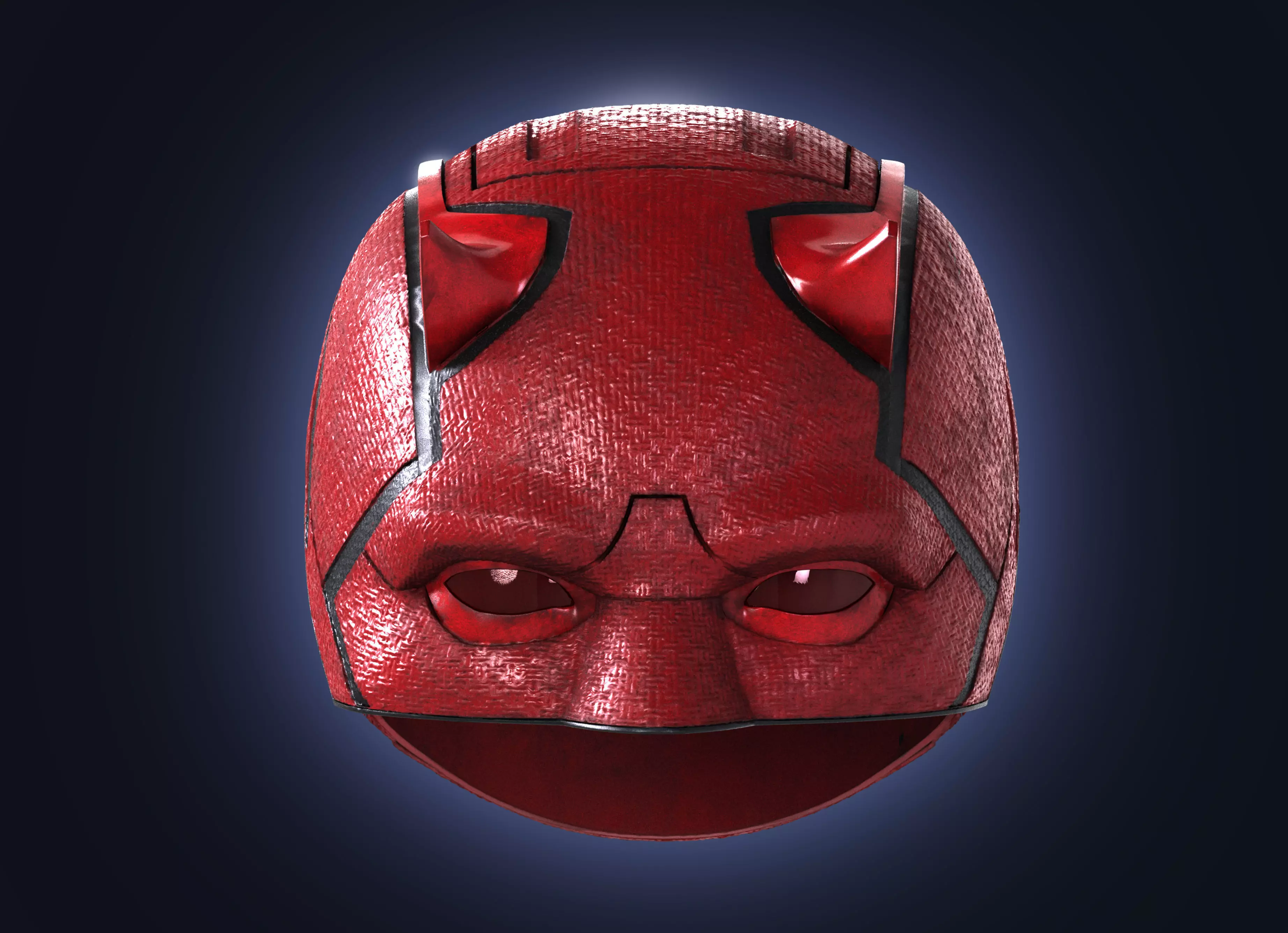 DAREDEVIL BORN AGAIN COWL MATT MURDOCK 3D PRINT HELMET MASK 3D print model_0
