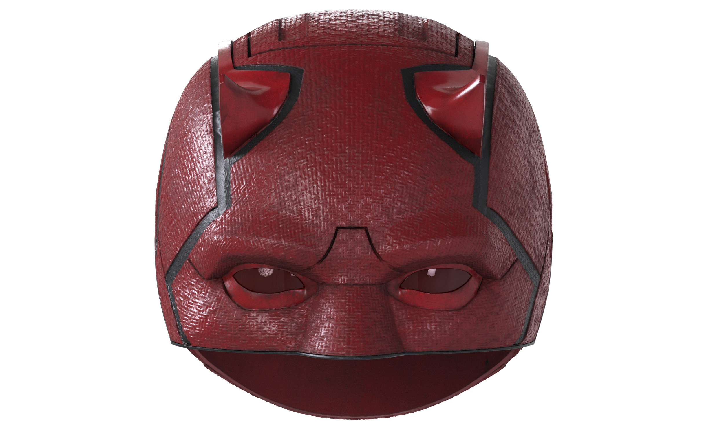DAREDEVIL BORN AGAIN COWL MATT MURDOCK 3D PRINT HELMET MASK 3D print model_1