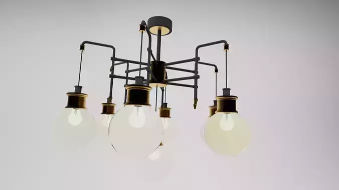 Modern chandelier lamp