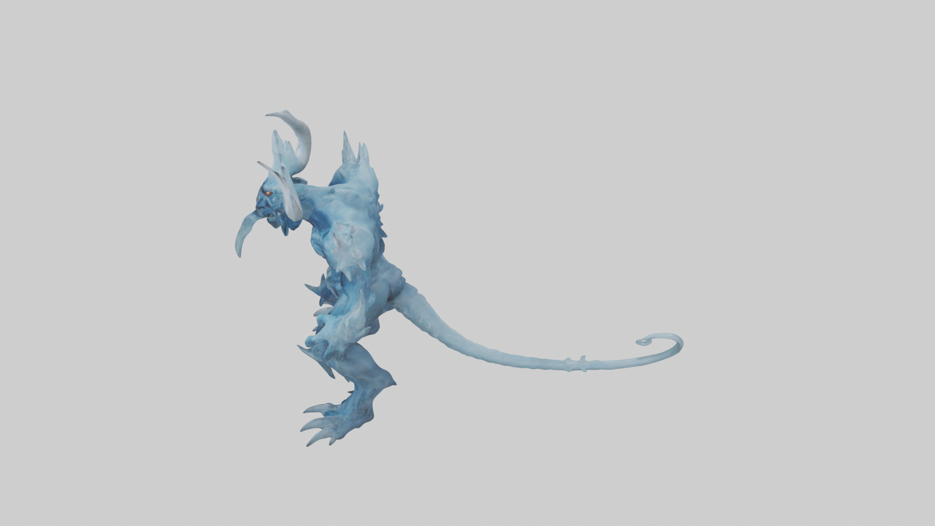 Frost Demon model Low-poly 3D model_27