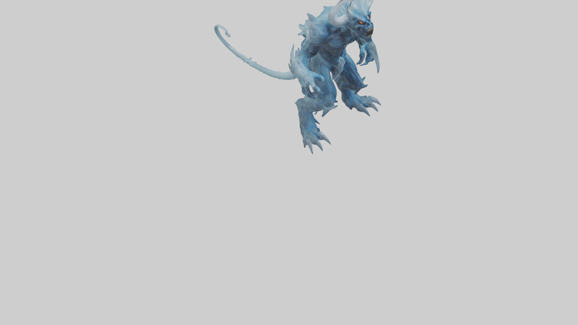 Frost Demon model Low-poly 3D model_11