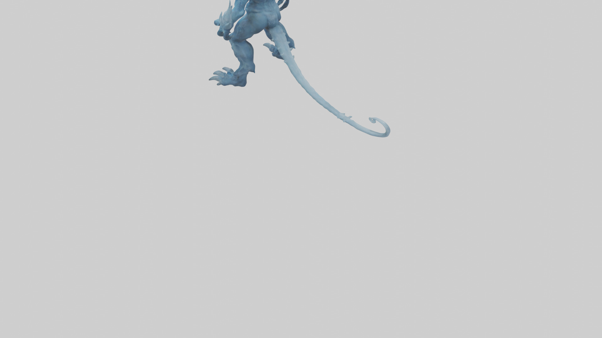 Frost Demon model Low-poly 3D model_8