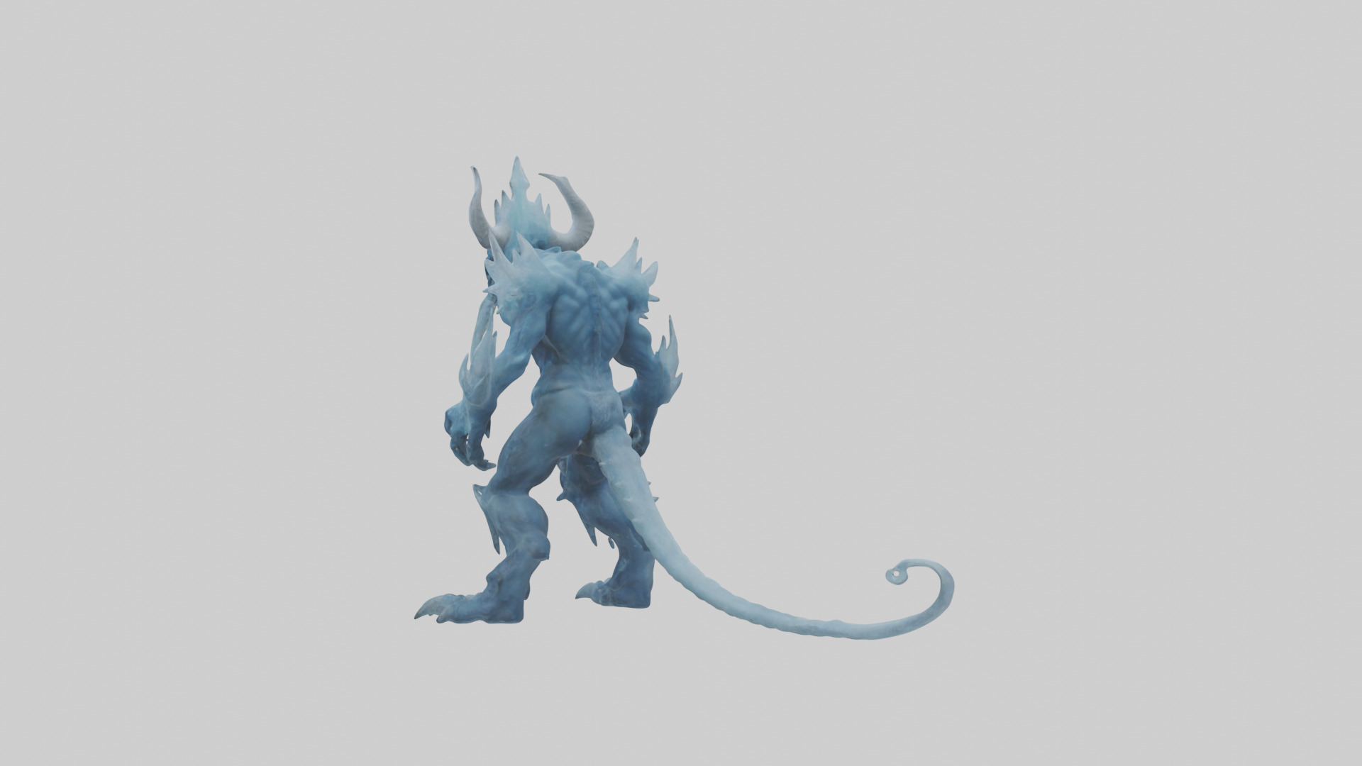 Frost Demon model Low-poly 3D model_6