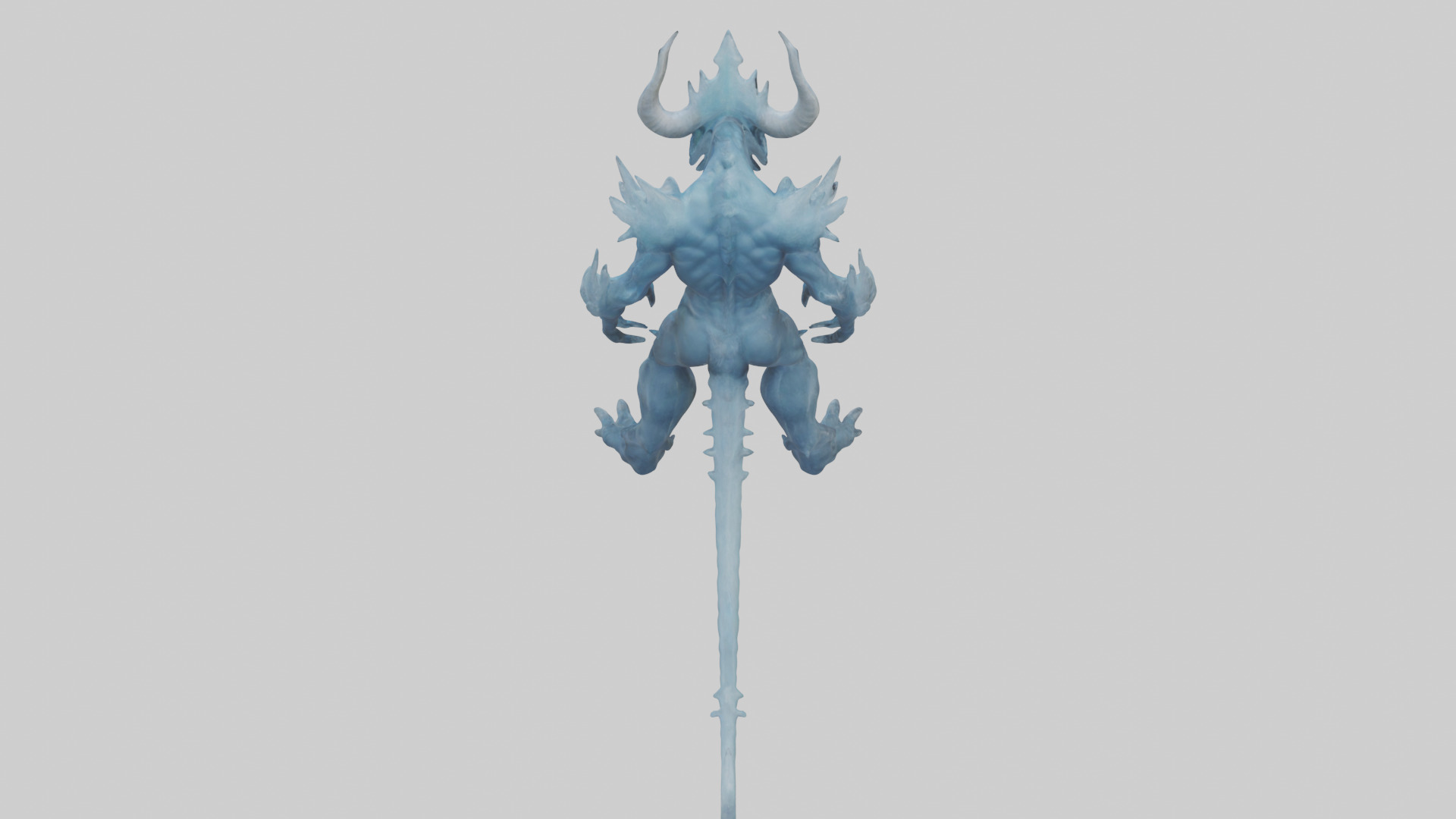 Frost Demon model Low-poly 3D model_25