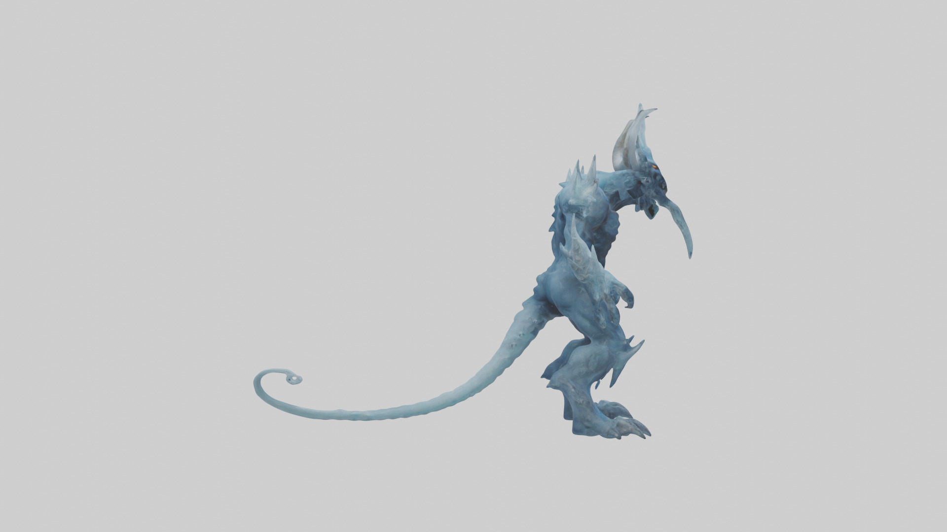 Frost Demon model Low-poly 3D model_23