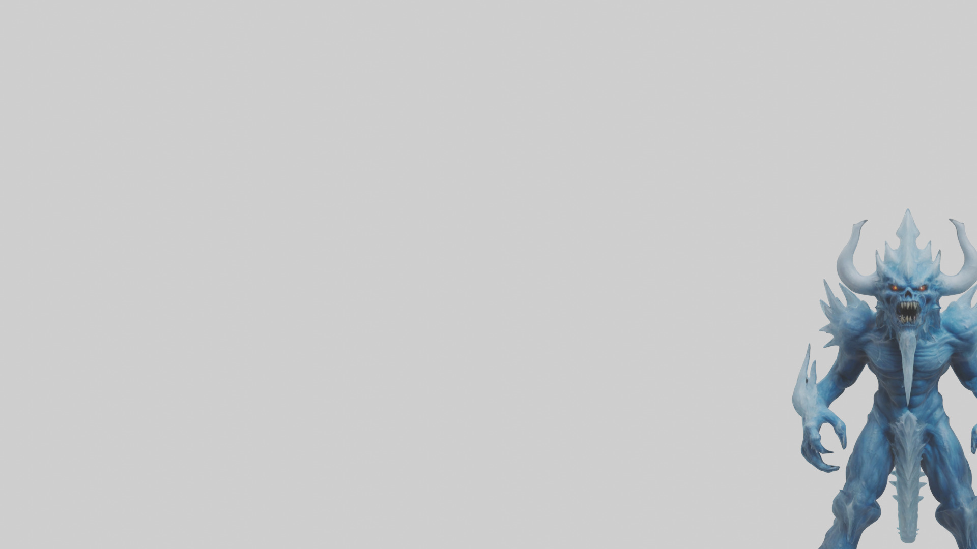 Frost Demon model Low-poly 3D model_21