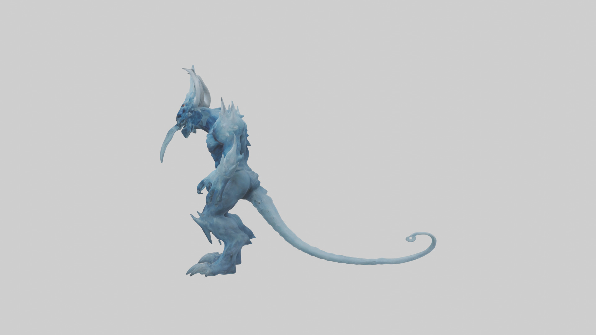 Frost Demon model Low-poly 3D model_22