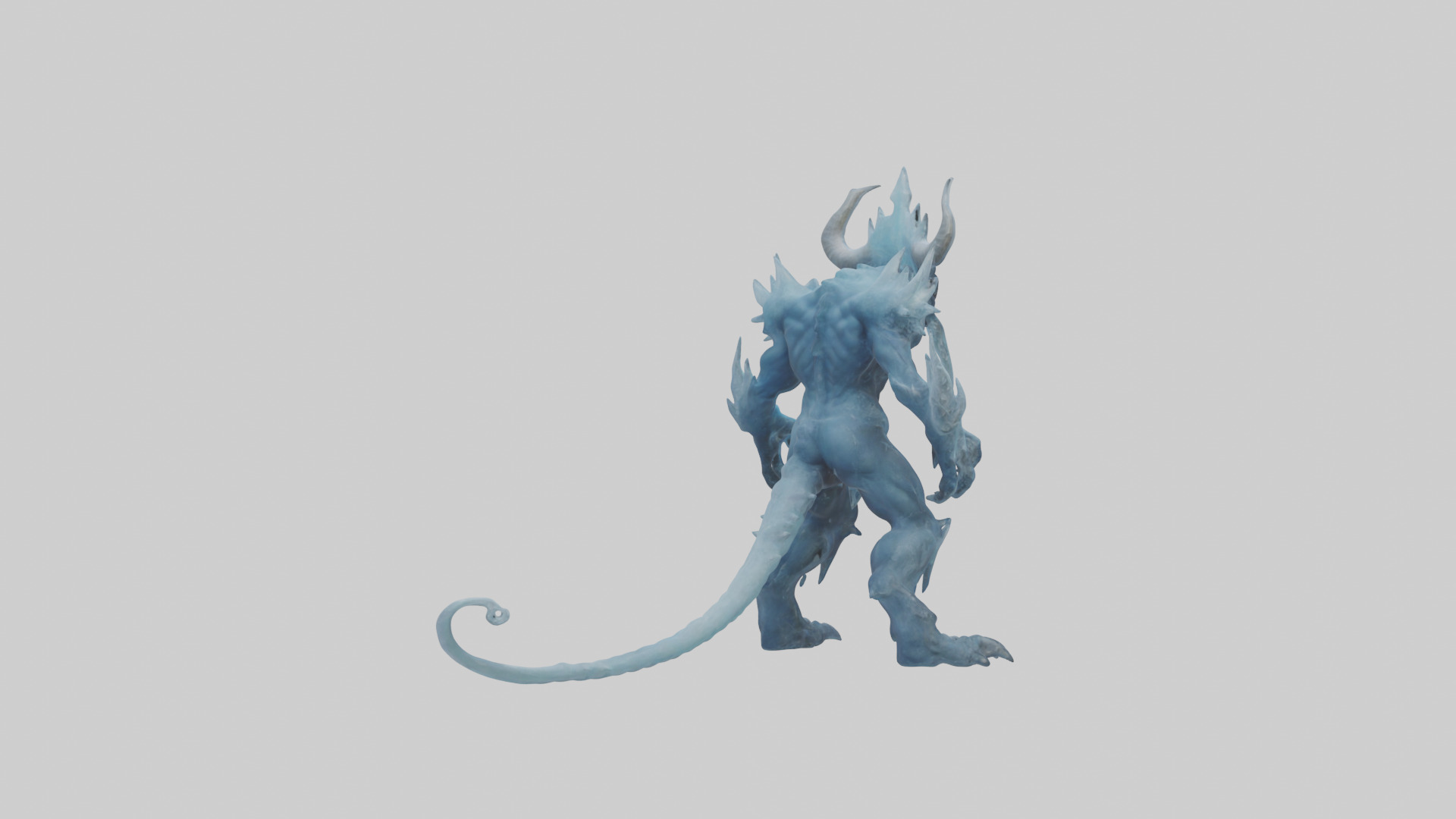 Frost Demon model Low-poly 3D model_7