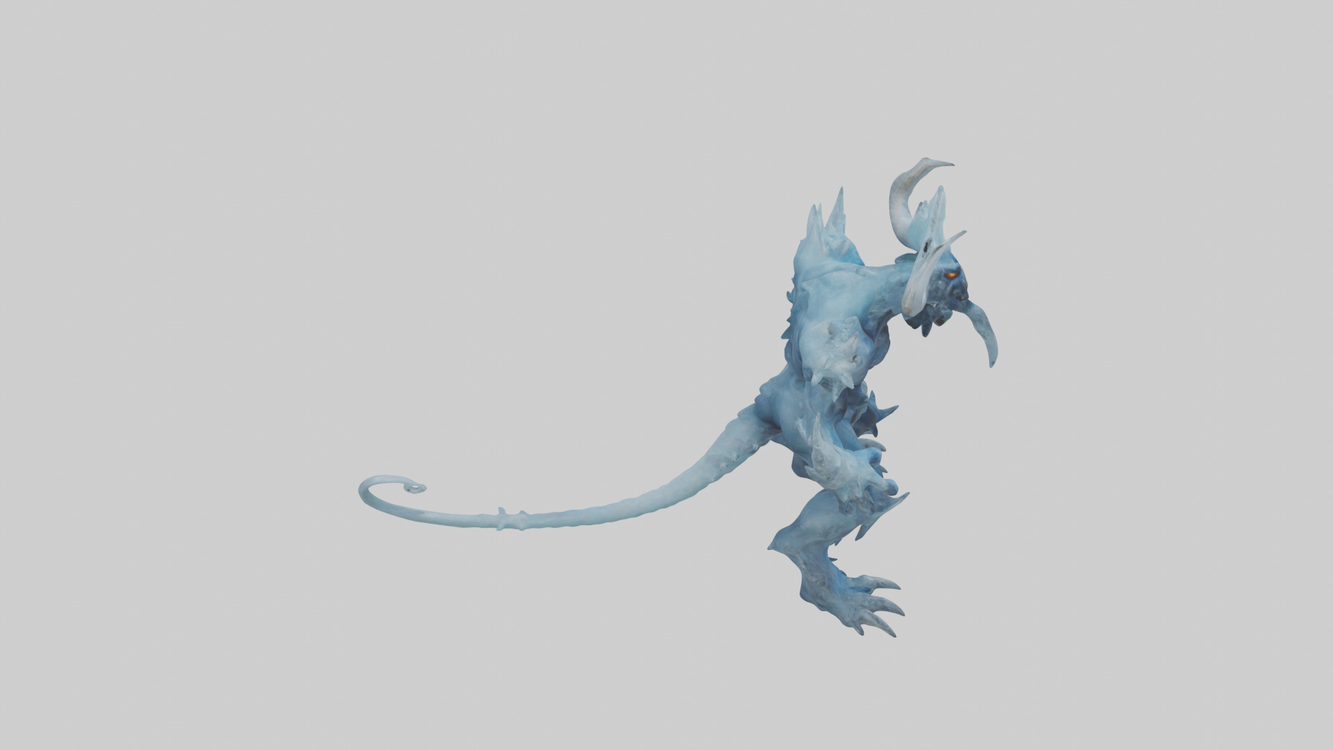 Frost Demon model Low-poly 3D model_28
