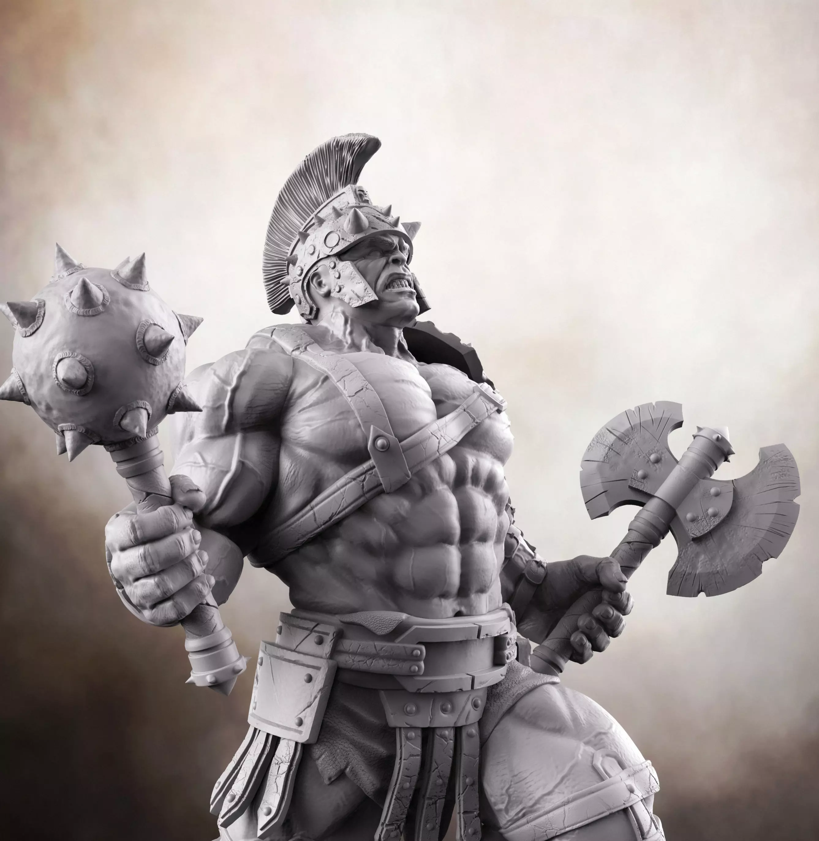 gladiator hulk fan art  3D print model_0