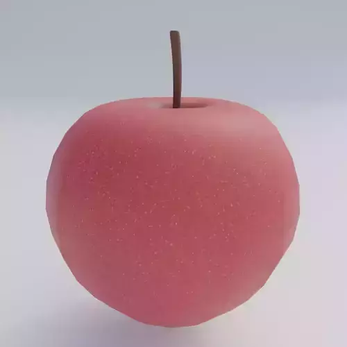 Red Apple 3D model