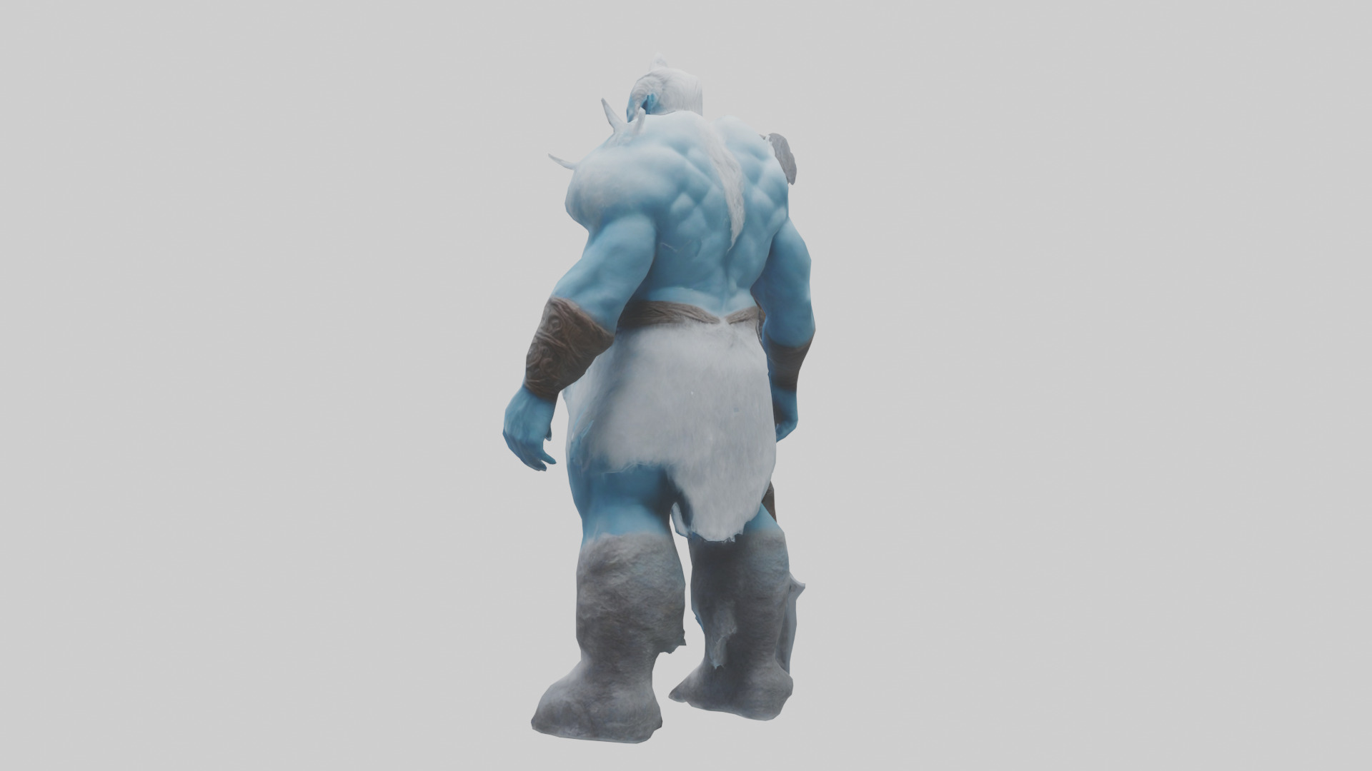 Frost Giant model Low-poly 3D model_2