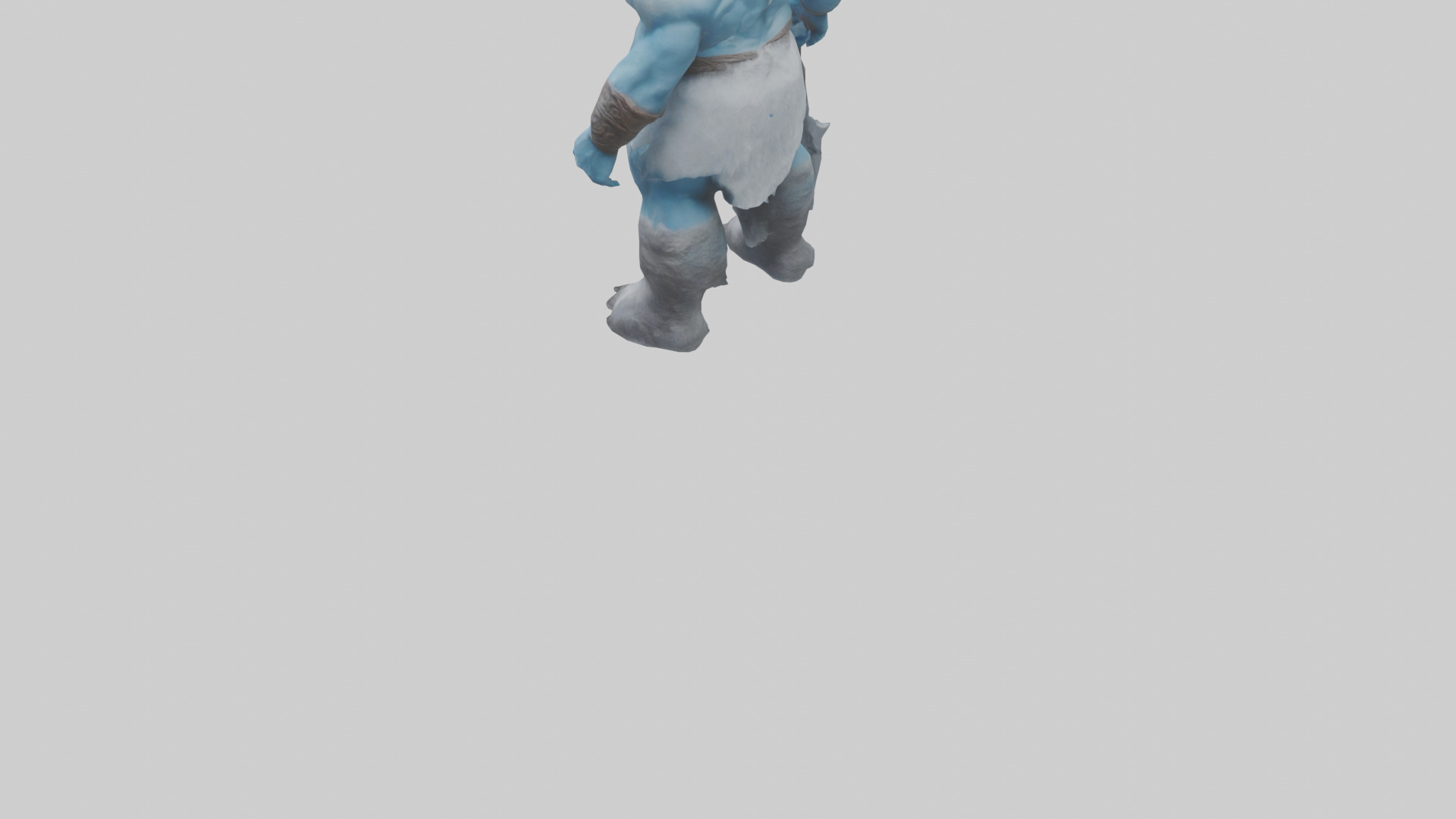Frost Giant model Low-poly 3D model_4